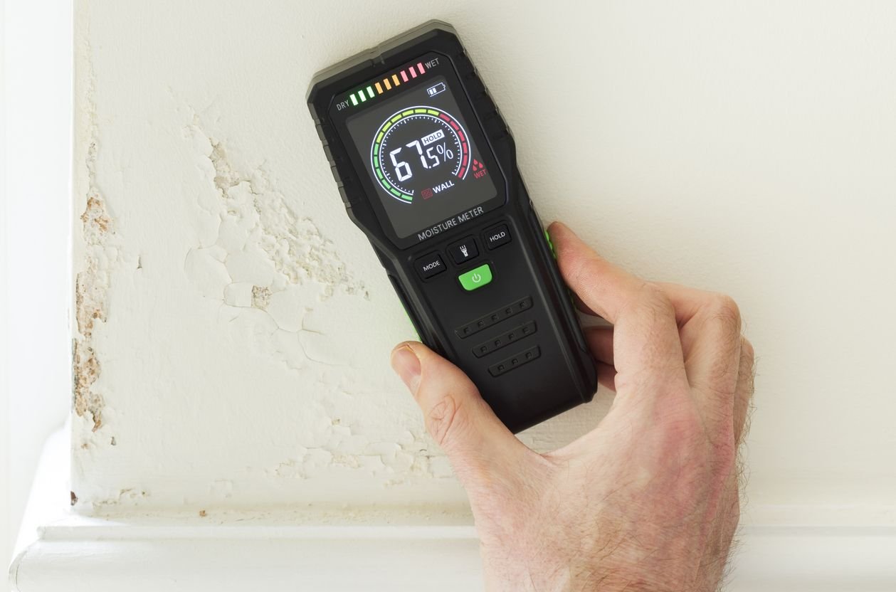 Multifunction tester showing an insulation resistance reading